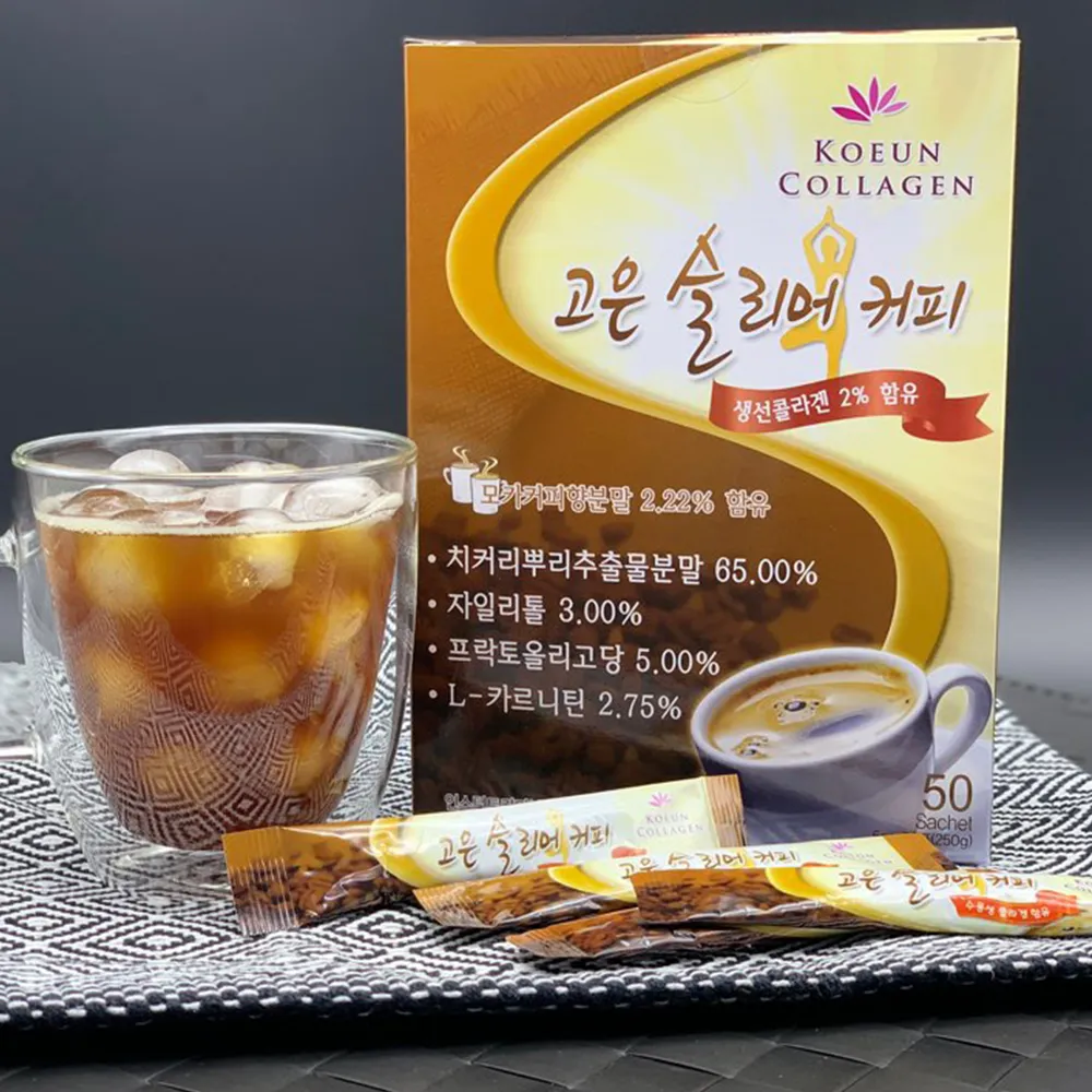고은 슬리머  커피 식이섬유 저카페인 콜라겐 국산
